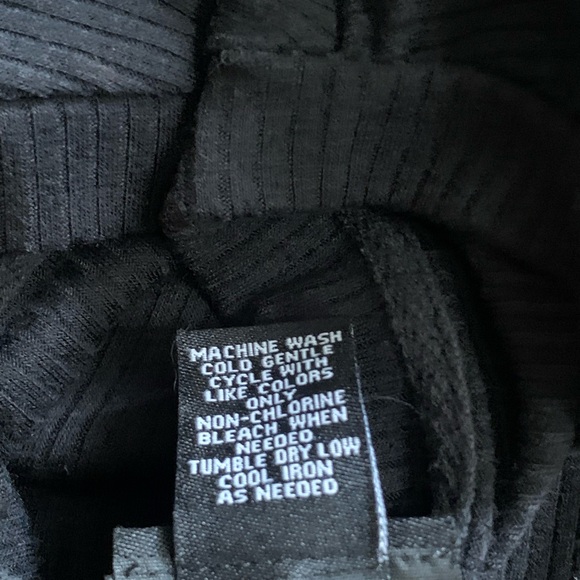 Rue 21 black ribbed knit dress - Picture 7 of 7